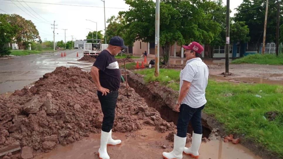 Gobierno Municipal atiende de manera inmediata megafuga en Los Mochis