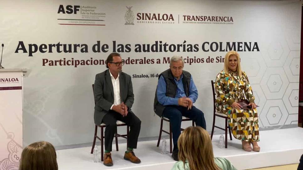 Federación auditará a 11 municipios de Sinaloa; revisarán el uso de las inversiones federales