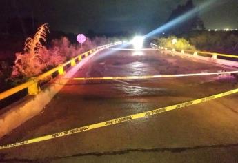 Cierran carretera paralela al Canal 7 por quebrantadura de asfalto