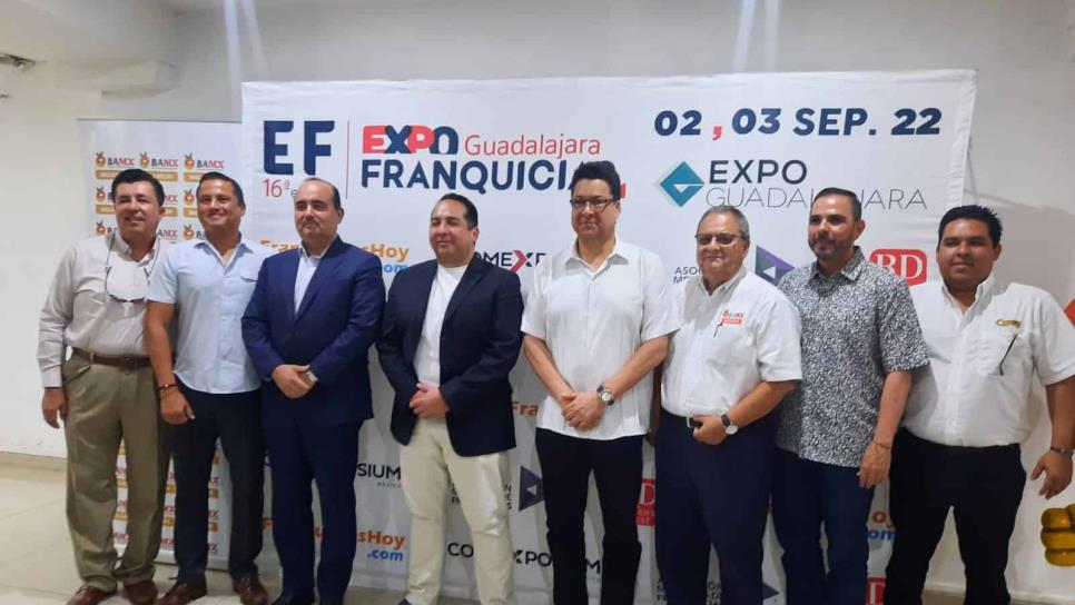 Empresarios invitan a la Expo Franquicias Guadalajara 2022 en su edición XVI