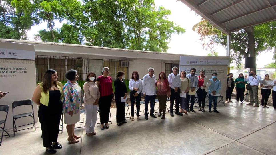 Autoridades educativas supervisan el Centro de Atención Múltiple en Aguaruto