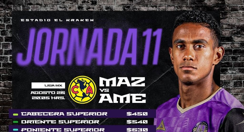 Mazatlán FC pone a la venta los boletos vs el América