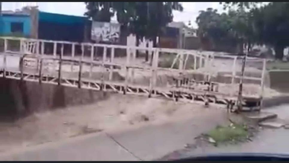 Exhorta PC Sinaloa a evitar el cruce de arroyos y canales en Culiacán