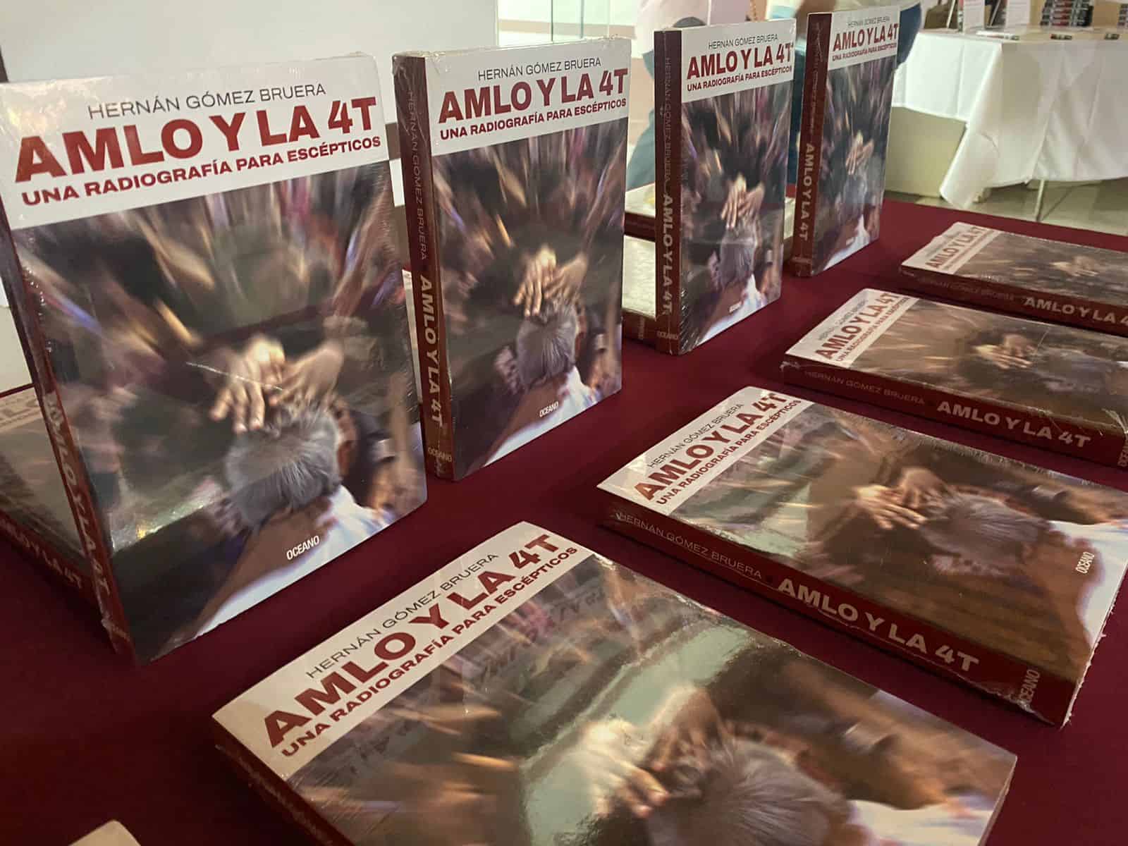 Hernán Gómez presenta AMLO y la 4T; un libro de aciertos y desaciertos del Presidente de México