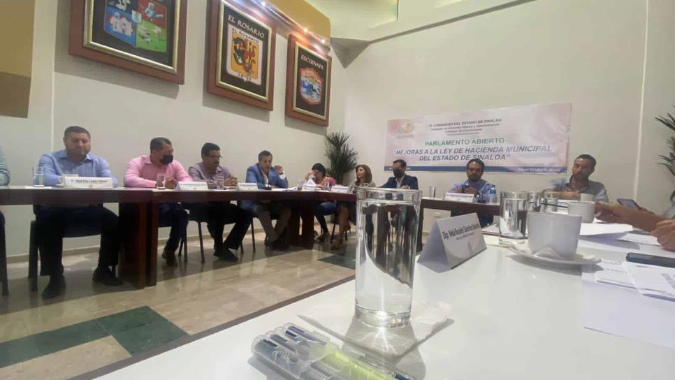 Ahome presenta propuestas para mejoras a la Ley de Hacienda Municipal del Estado de Sinaloa