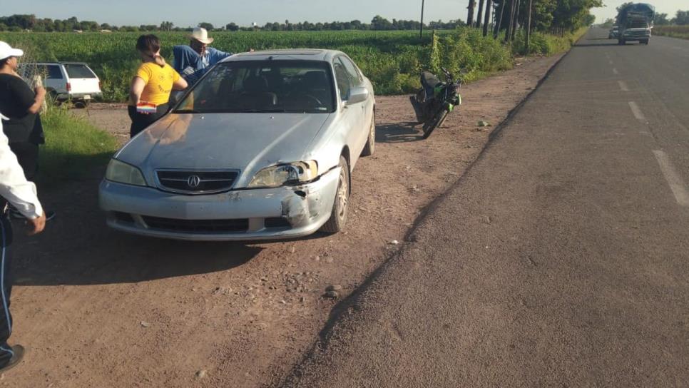 Desiguales choques en San Miguel y Guasave deja tres lesionados