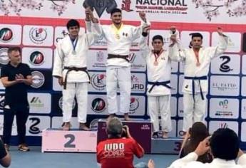 Obtiene sinaloense Cuauhtémoc Lugo plata en Nacional de Judo