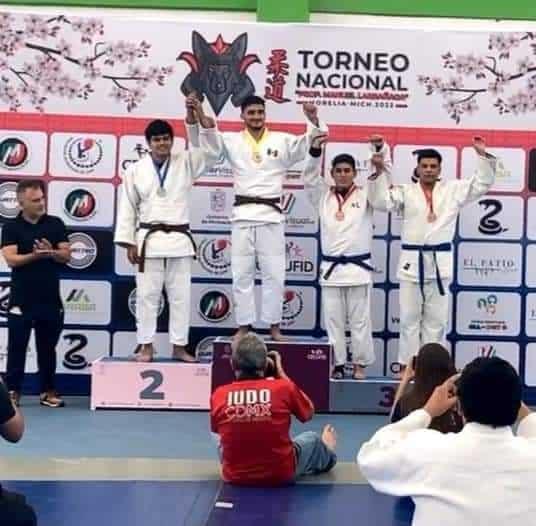 Obtiene sinaloense Cuauhtémoc Lugo plata en Nacional de Judo