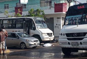 Muere hombre en silla de ruedas atropellado por camión en Mazatlán