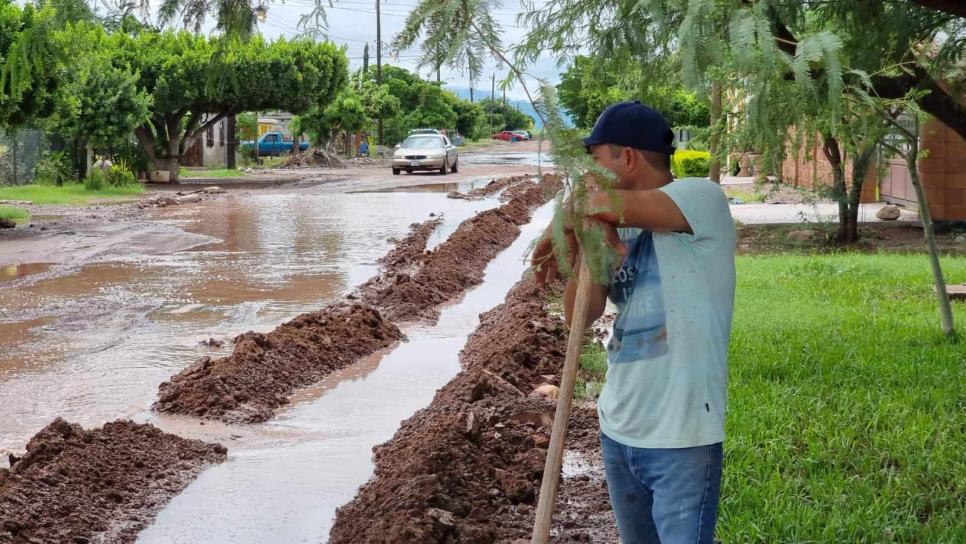 En zozobra vecinos del Poblado 5 por inundación; se sienten olvidados