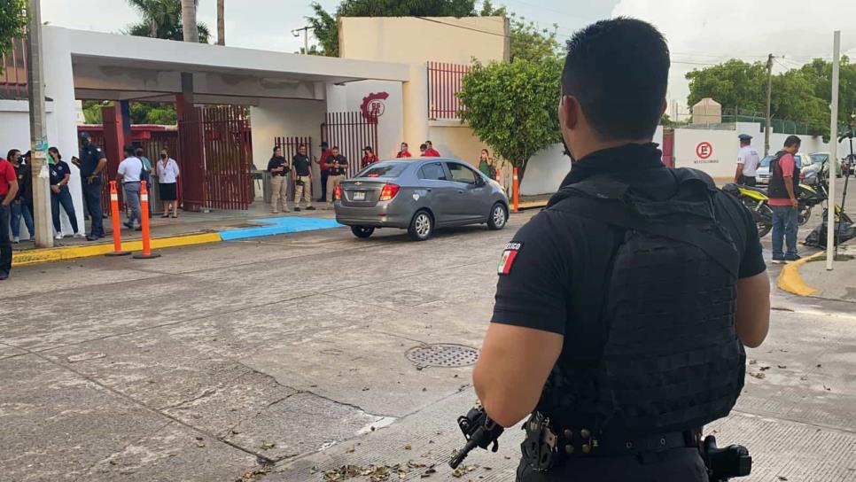 «Blindan» el CBTIS 51 de Mazatlán ante amenaza de tiroteo
