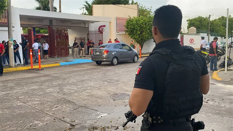 «Blindan» el CBTIS 51 de Mazatlán ante amenaza de tiroteo