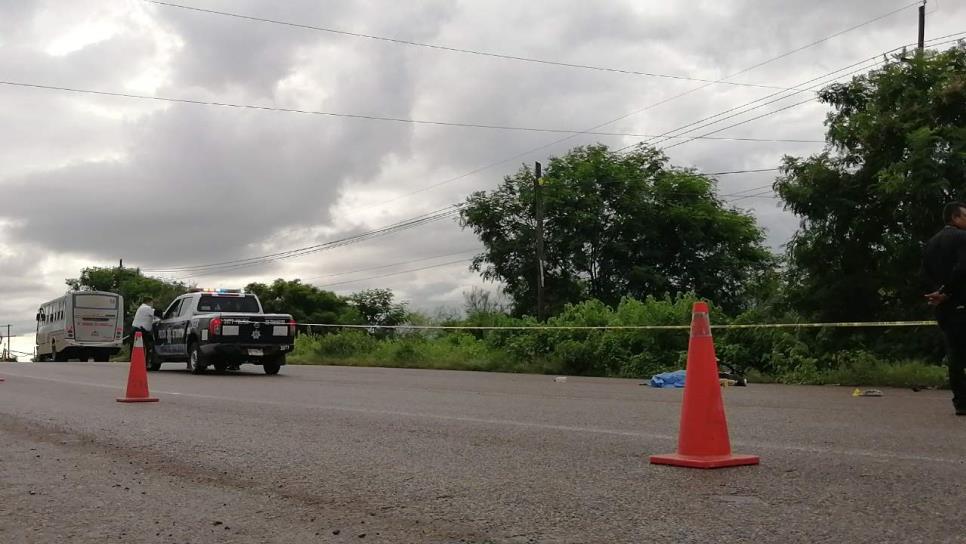 Adulto muere arrollado por camión en Bellavista, al poniente de Culiacán