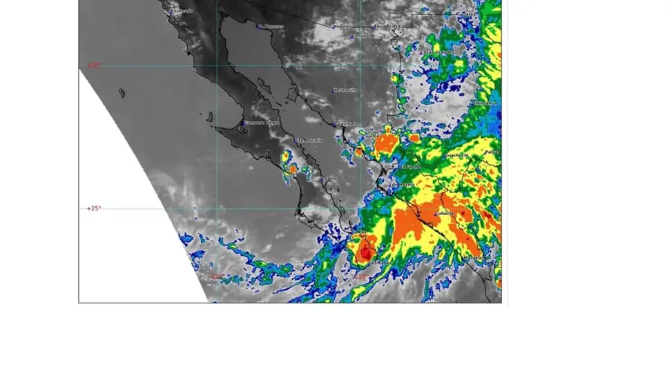 FOTO: Servicio Meteorológico Nacional.
