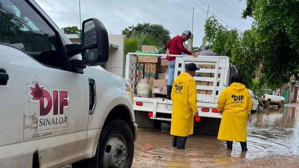 Por posible huracán, DIF Sinaloa se prepara con víveres para damnificados