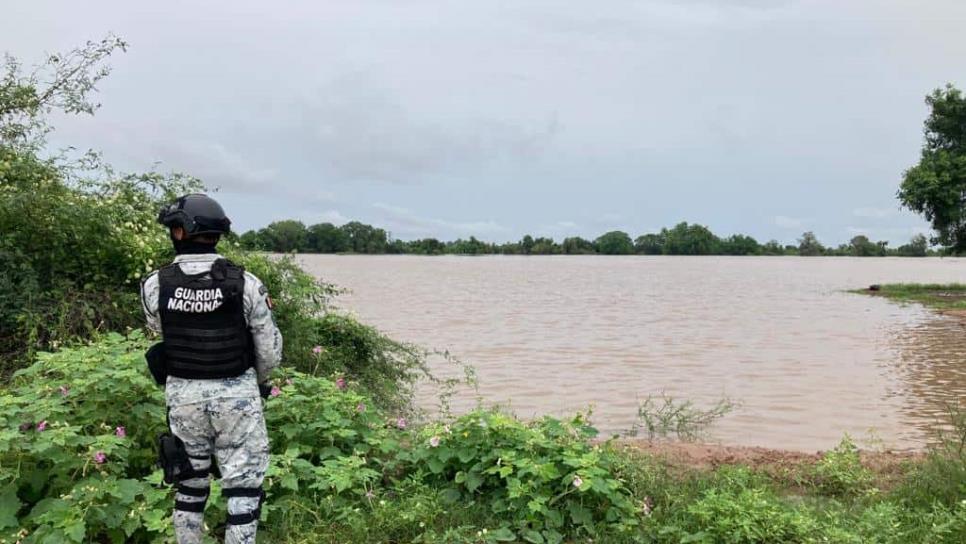 Familias están fuera de peligro por presa «El Sabinal»; desfoga 21 m3 por segundo: Rocha Moya