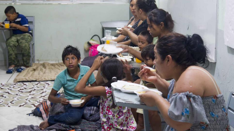 Hay 120 refugios activos en Sinaloa; pueden albergar hasta 50 mil personas