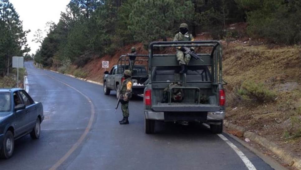 Reportan enfrentamiento entre gatilleros y el Ejército en Concordia