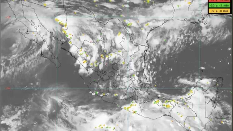 Bandas nubosas de Javier generarán lluvia muy fuerte en Sinaloa