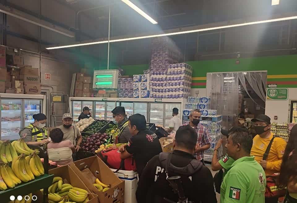 Le caen encima 20 cajas de galletas en una tienda y queda lesionada