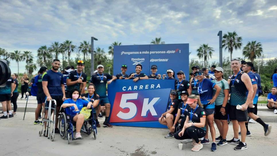 En carrera con causa, Dportenis y Reebok ponen a cuatro personas de pie en Mazatlán