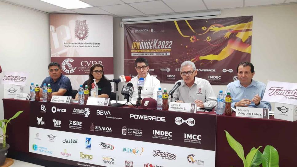 Culiacán albergará por décima ocasión la carrera IPN ONCE K