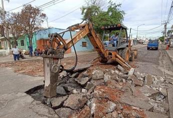 Inician trabajos de bacheo en la avenida Insurgentes; tome sus precauciones