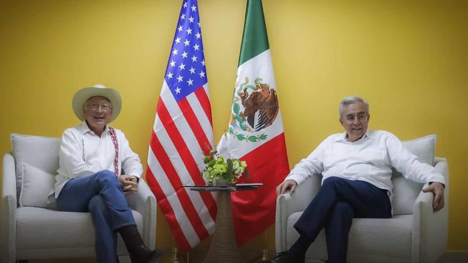 Visita del Embajador de Estados Unidos es muestra de confianza hacia Sinaloa: Seguridad Pública