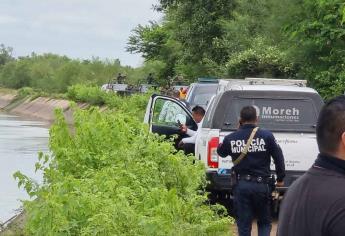 Localizan a un hombre sin vida dentro del canal Sicae en Charay, El Fuerte