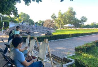 Ayuntamiento de Culiacán realiza la actividad «Pintemos el Asta Bandera»