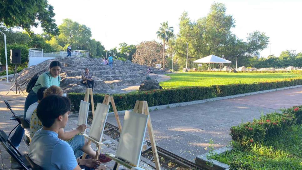 Ayuntamiento de Culiacán realiza la actividad «Pintemos el Asta Bandera»