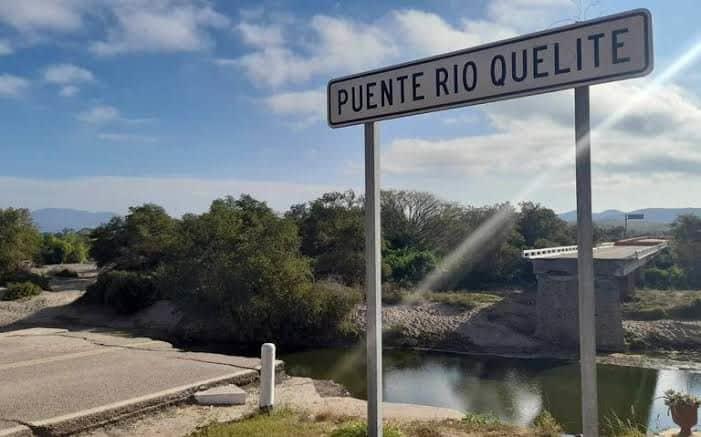 Reportan avistamiento de 2 cocodrilos en el puente de El Quelite