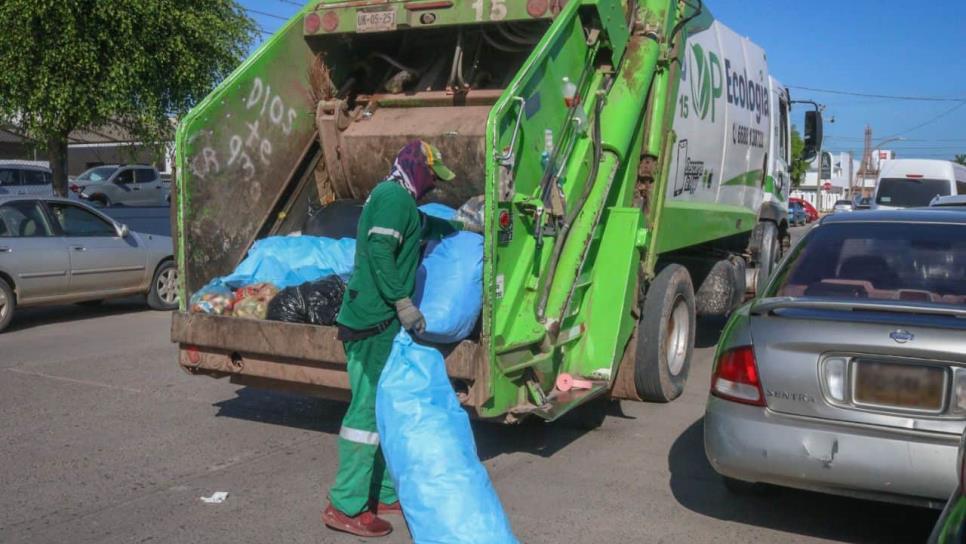 ¡No saques la basura! Suspenden la recolección en Ahome para este viernes