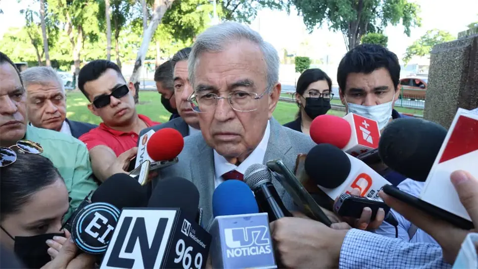 Gobernador de Sinaloa, Rubén Rocha Moya. FOTO: Martín Ruíz.