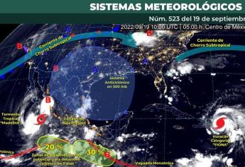 Tormenta Tropical «Madeline» traerá lluvias intensas a Sinaloa