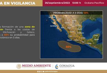 Vigilan el Océano Pacífico por la formación de «Orlene»