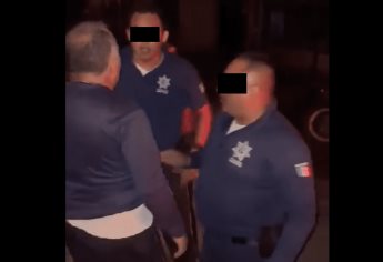 Policías encañonan y disparan para calmar trifulca tras juego de futbol en Escuinapa