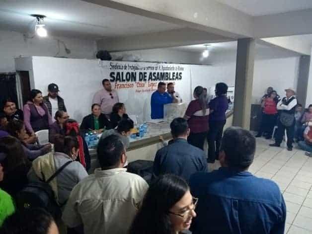 Alma García y Jesús González buscan dirigir el Sindicato del Ayuntameinto de Ahome