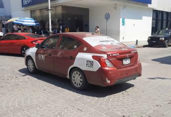 Transporte de taxis en Mazatlán contará con cámara de vigilancia y botón de pánico