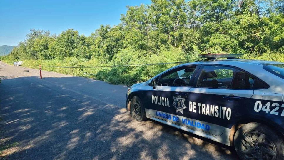 Ciclista muere atropellado en la carretera hacia Tepuche, Culiacán