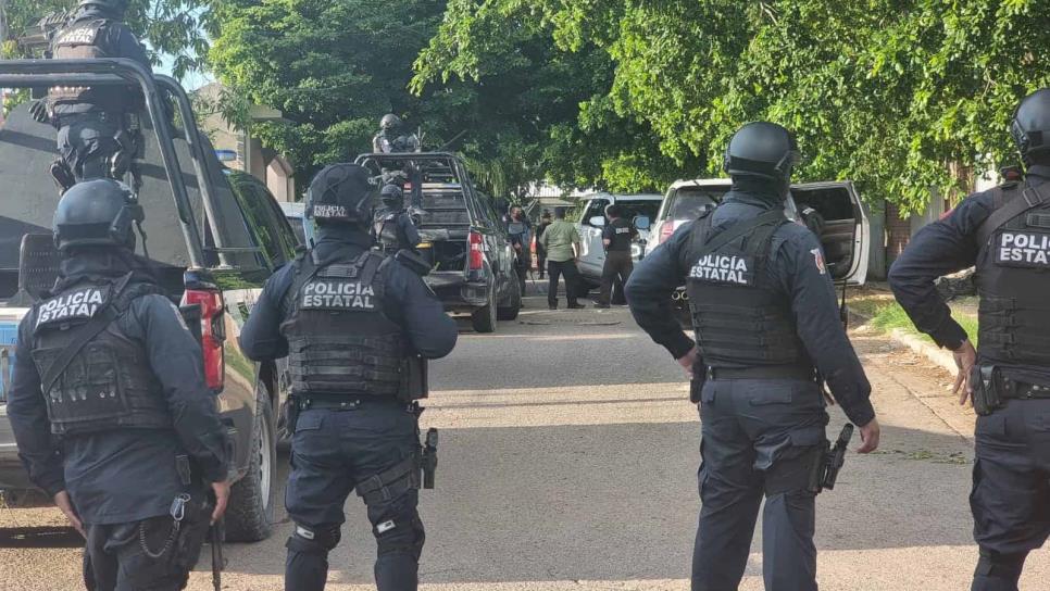 Tres persecución a pie, hombre queda herido de tres balazos frente a secundaria, en Culiacán