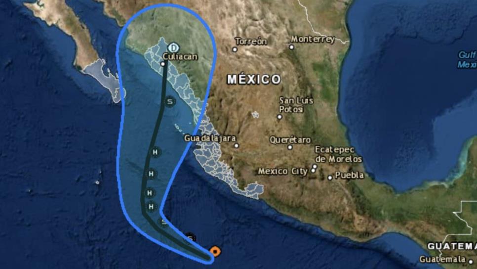 Es inminente, «Orlene» tocará tierra en Sinaloa como categoría 1, asegura Conagua