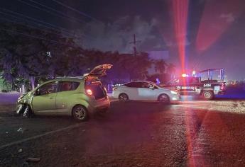 Tres mujeres lesionadas deja accidente en el cruce de La 20 y la Culiacán-Eldorado