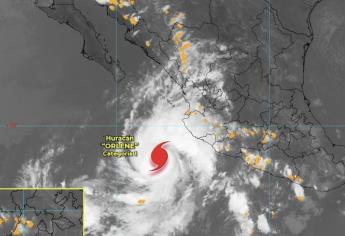 Contra todo pronóstico, «Orlene» sube a categoría 2, horas antes de lo esperado