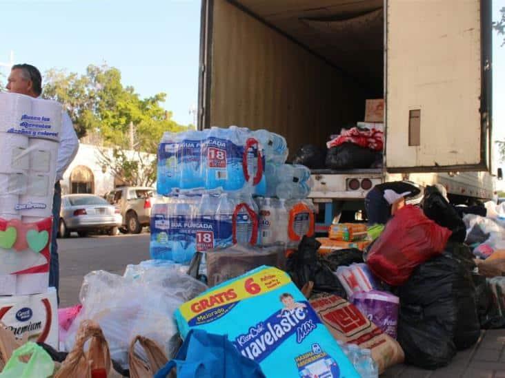 Abren centro de acopio en Ahome, para apoyar a afectados por «Orlene»