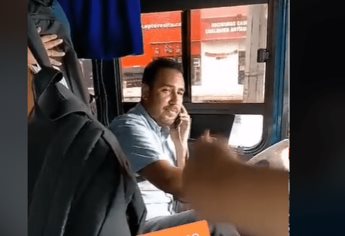 Mujer se enamora de camionero y se hace viral en Culiacán