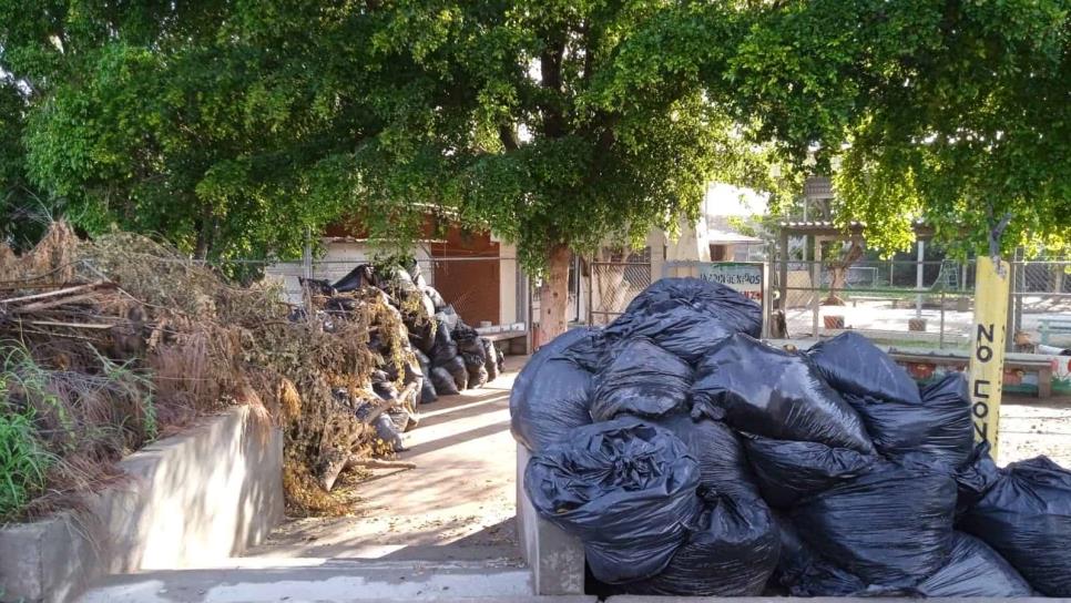 Inicia campaña de recolección de basura de las escuelas