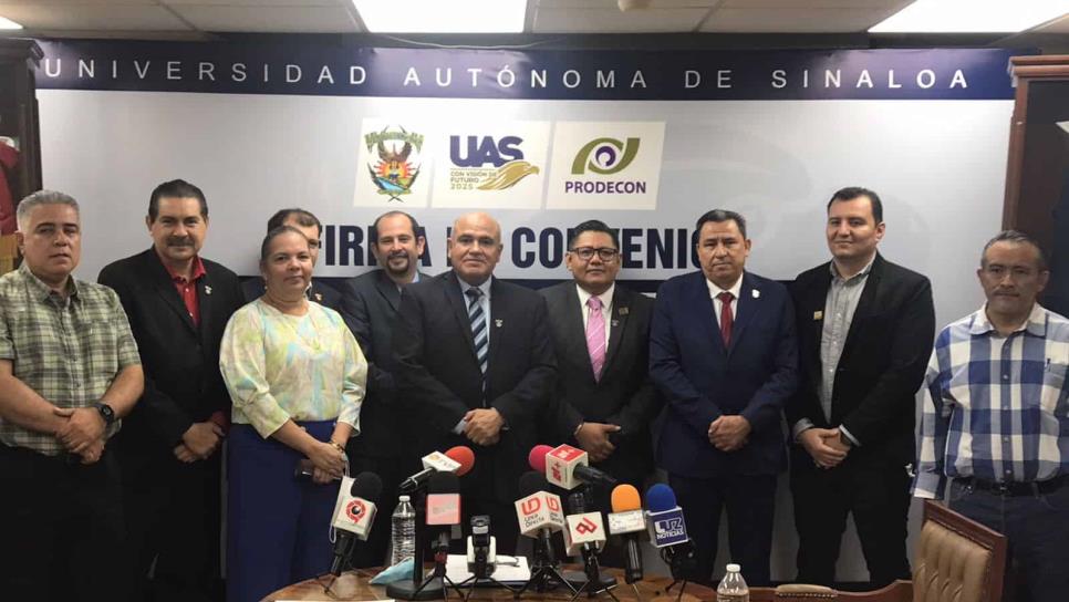 UAS y Prodecon firman convenio en beneficio del contribuyente