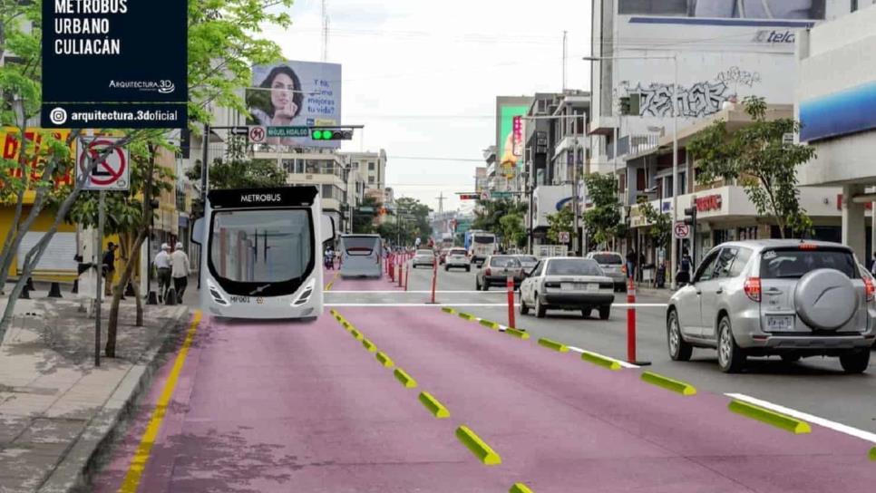 Gámez Mendívil no descarta obra del metrobús para Culiacán