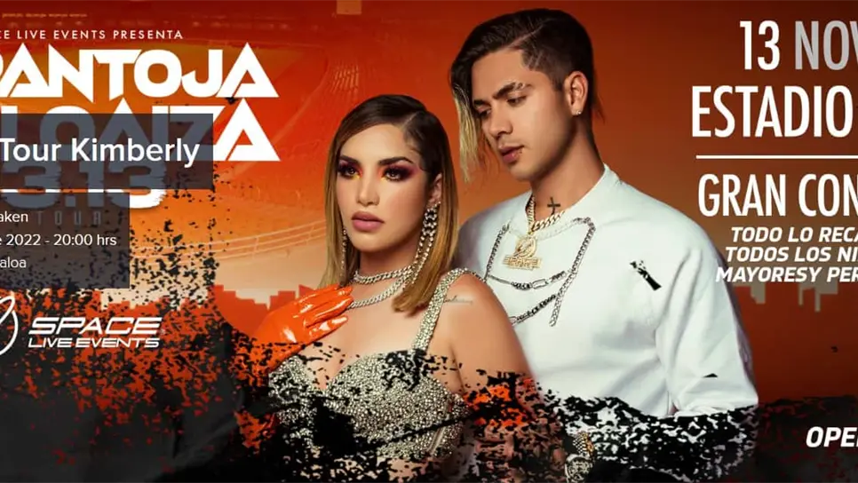 «Vuelan» boletos para concierto de Kim Loaiza y JD Pantoja